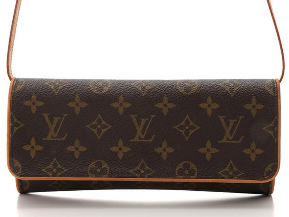 LOUIS VUITTON Pochette Twin Monogram Shoulder Bag